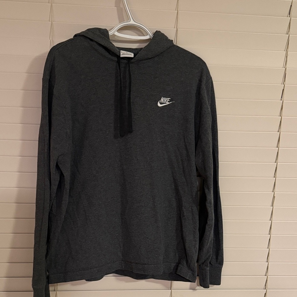 Nike Charcoal Gray Pullover Hoodie